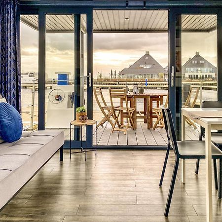 Houseboat Blue Sneekermeer Offingawier Bagian luar foto